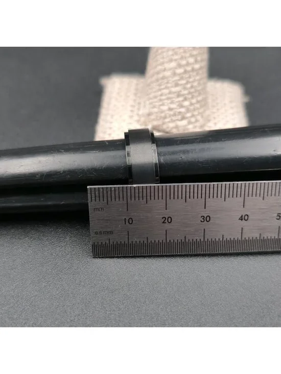 Size 10.25 Titanium Minimalist Brushed Band Ring A7400 - Picture 6 of 7